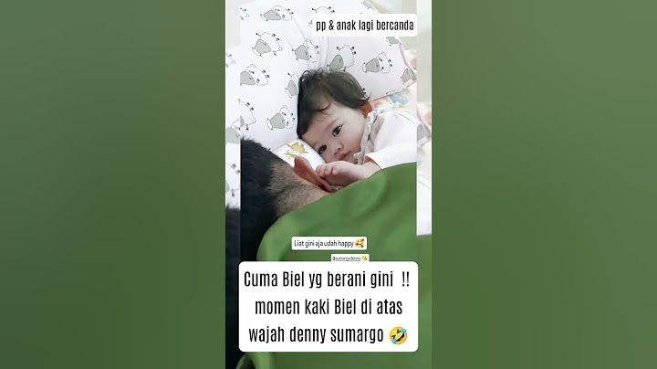 THE MOMENT OF DENNY SUMARGO & BIEL SLEEPING TOGETHER #celebritynews #dennysumargo #babygirl #ente...