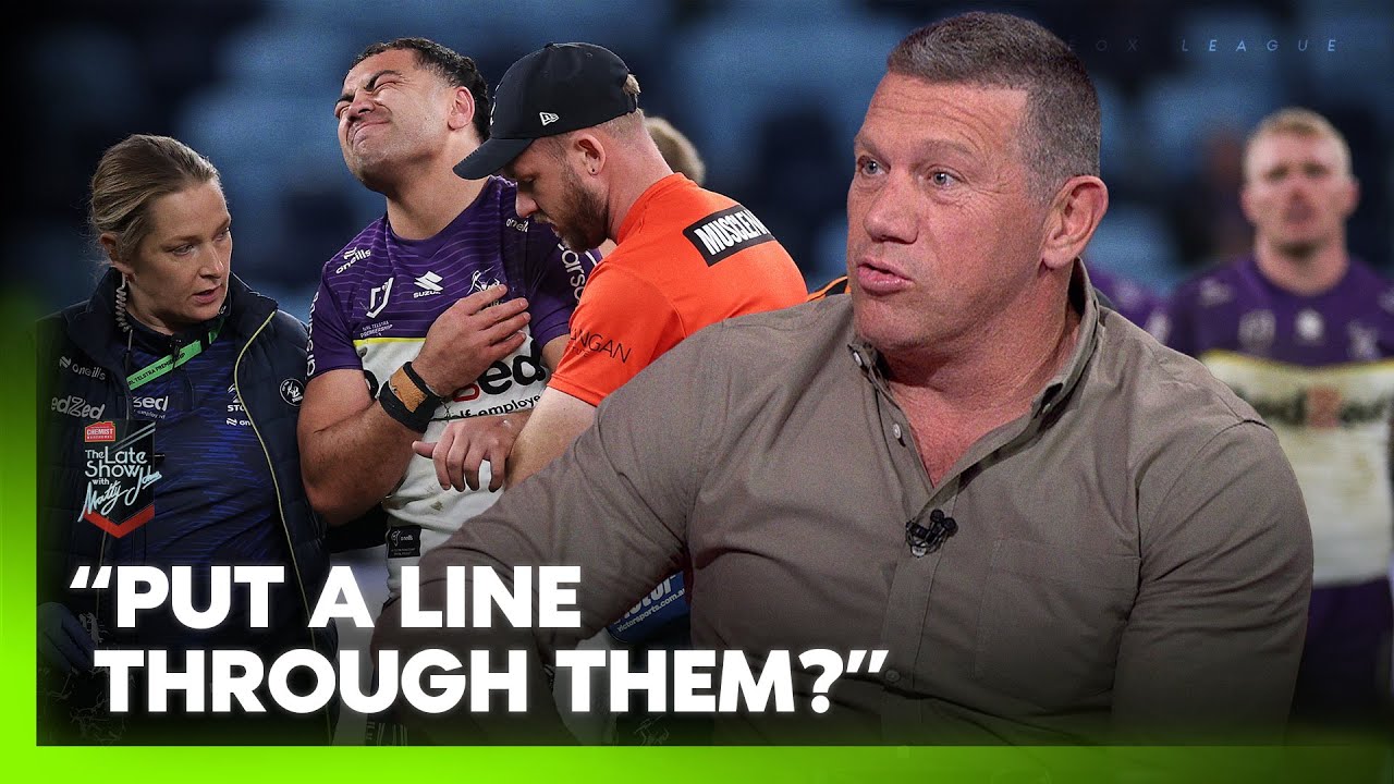"He's Gone" 🫣 Hughes injury deals hammer blow to Storm's premiership hopes | The Late Show