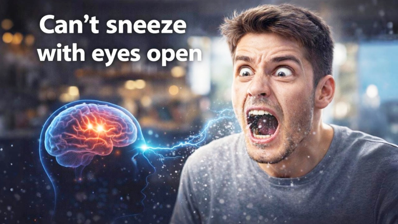 Why Can't We Sneeze With Our Eyes Open? (Your Brain Prevents It)