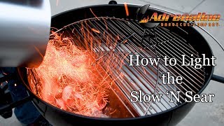 How to Light the Slow 'n Sear for Low and Slow, Roasting, and Searing