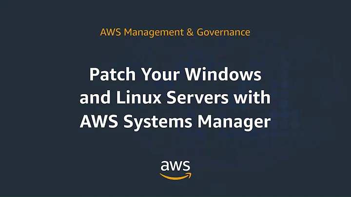 Patching for your Amazon EC2 Instances