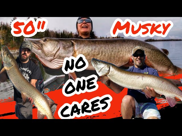 It's MUSKY FISHING, what could possibly GO WRONG? BLOOPER REEL 