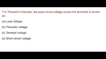ECET important bits for ECE part-21(Circuit Theory)