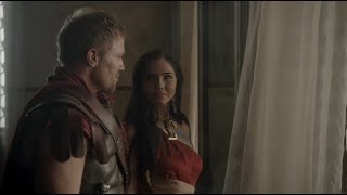 Caesar and Cleopatra fall in love