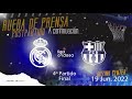 Post-game Press Conference | Real Madrid - Barça | 4º partido final