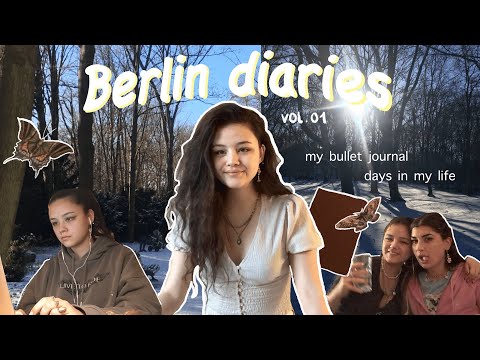 Days in my life | my 2022 bullet journal setup & Berlin diaries vlog