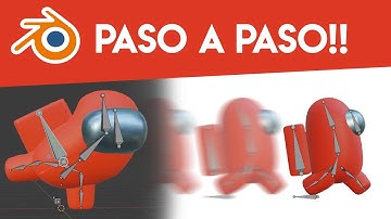 🚀Cómo ANIMAR un PERSONAJE 3D para VIDEOJUEGOS - ⭐️TUTORIAL BLENDER⭐️