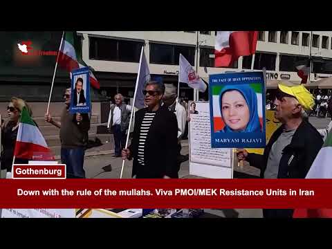 PMOI/MEK supporters rally in Vienna, Cologne...against the Iranian regime sham presidential election