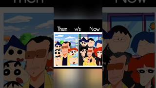 😍Shinchan character Then V/S Now😍 #love #cute #cartoon #shinchan #shorts#trending ✨✨♥️♥️