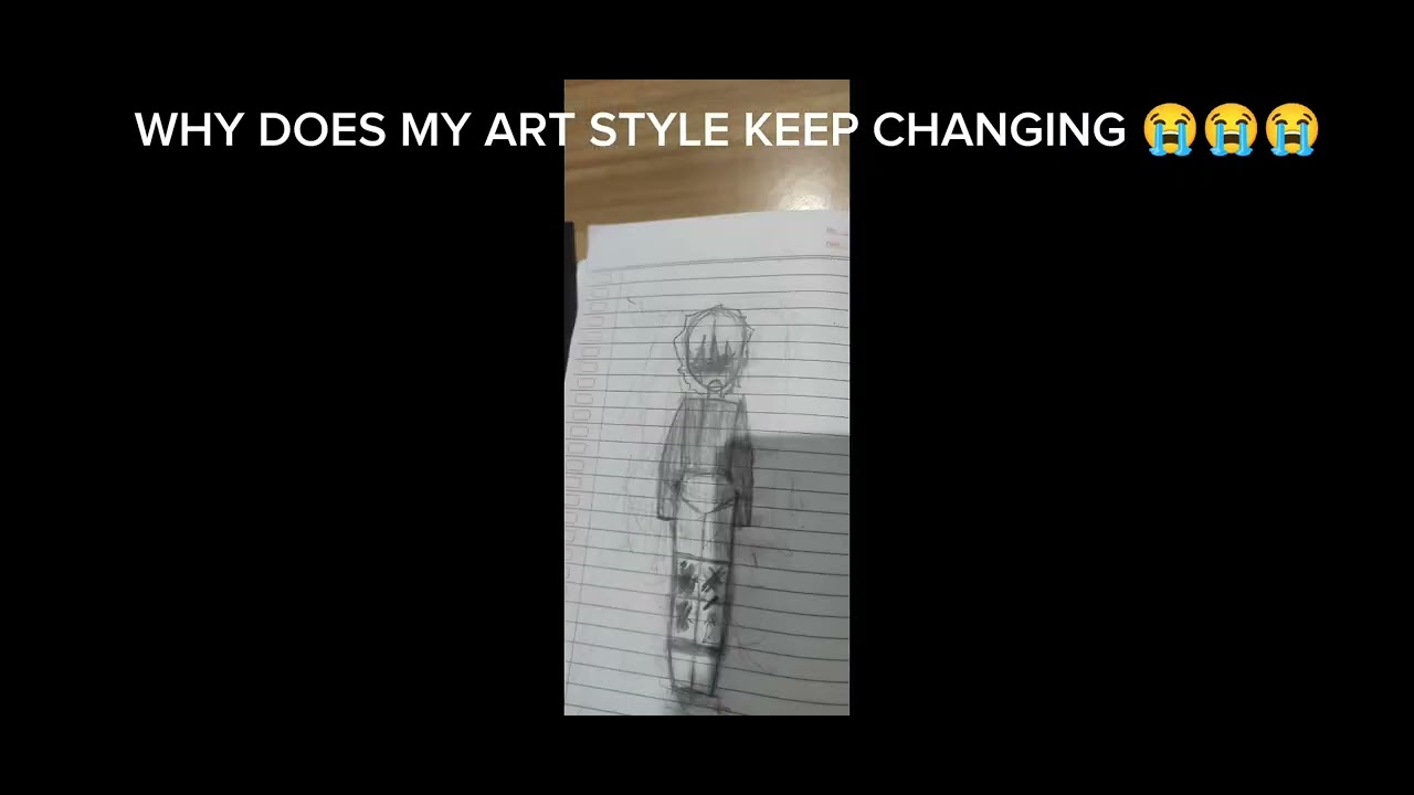 why does my art style keep changing YouTube