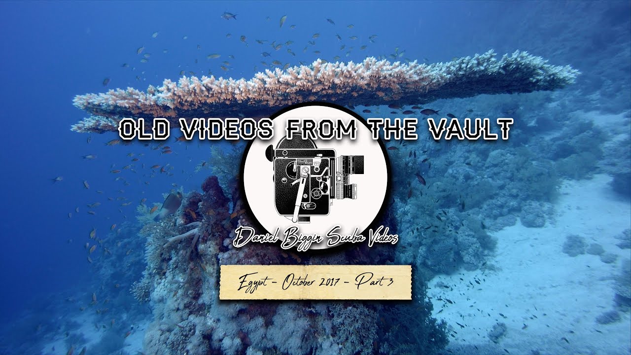 Old Videos From The Vault Scuba Diving Egypt October 2017 Part 3 YouTube