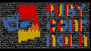 RubyConf 2017 New Orleans -- Credits Quine