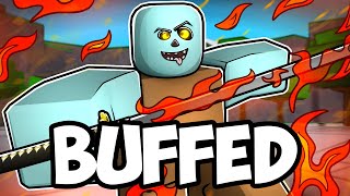 They SECRETLY BUFFED Atomic Samurai and it's BROKEN in The Strongest Battlegrounds.. They SECRETLY BUFFED Atomic Samurai and it's BROKEN in The Strongest Battlegrounds..