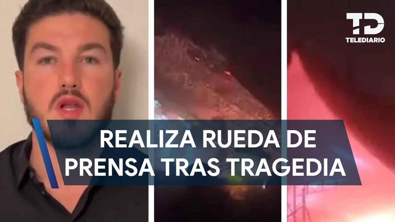 Samuel García habla sobre tragedia en San Pedro Garza García - YouTube