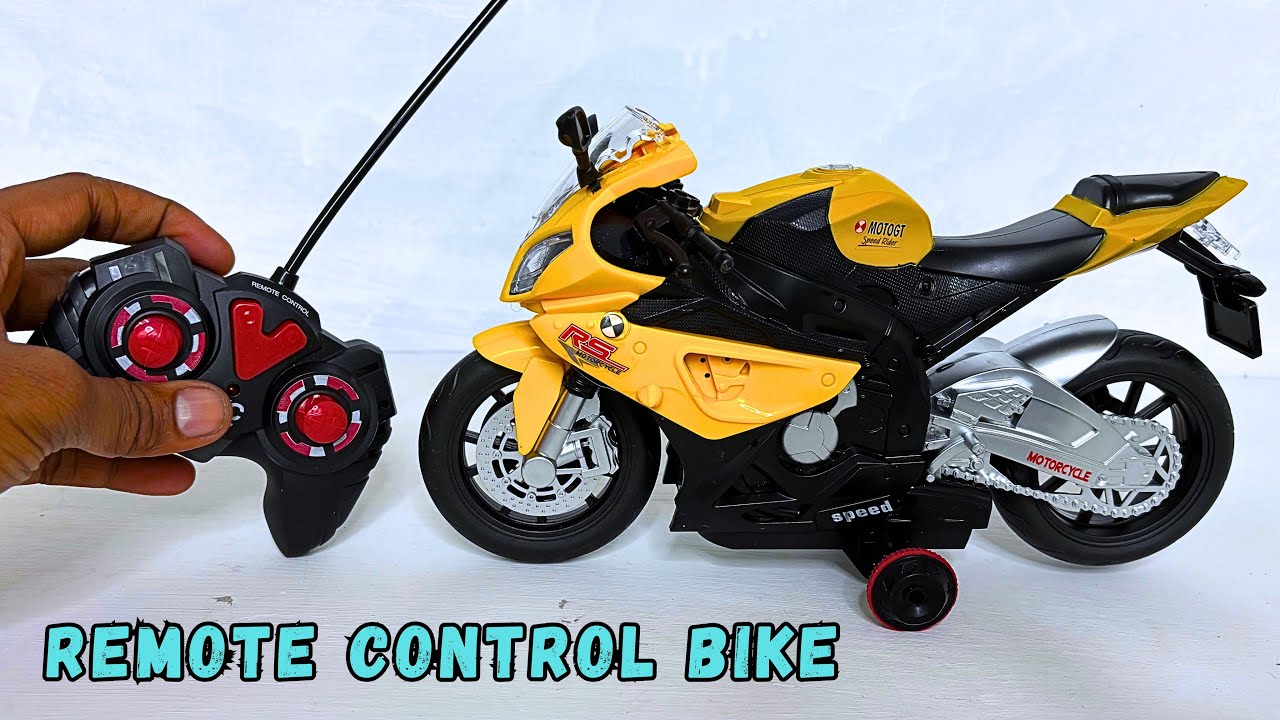 4 Minutes Satisfying with Unboxing Remote Control Bike PlaySet ASMR｜Review Toys
