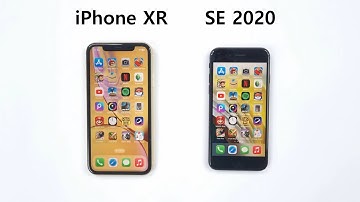 iPhone XR vs iPhone SE 2020 - Speed Test!