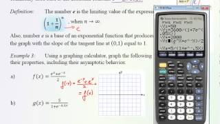 4.2 Exponential Functions and Their Applications