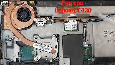 LENOVO T430 FAN REPLACEMENT