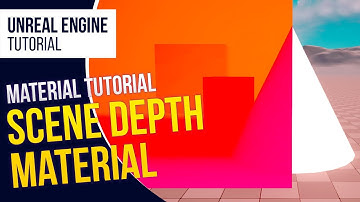 UE5 l Scene Depth l Material Expression Tutorial l Unreal Engine 5