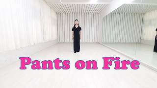 Pants on Fire Line Dance (Intermediate Level)