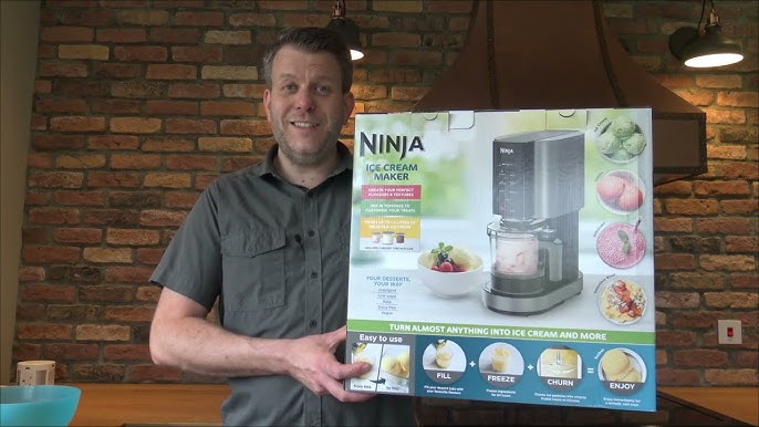 Review of Lidl Silvercrest Ice Cream Maker SEM 90 C3 - YouTube