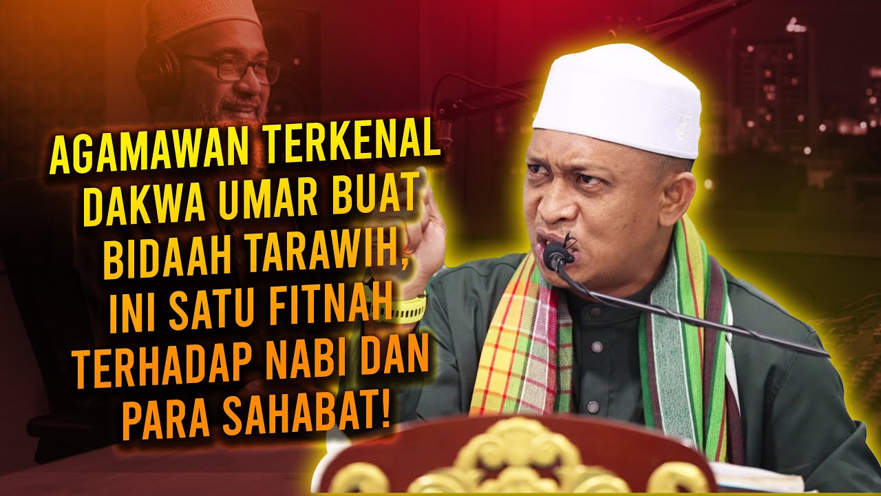Agamawan Terkenal Dakwa Umar Buat Bidaah Tarawih, Ini Satu Fitnah Terhadap Nabi dan Para Sahabat!