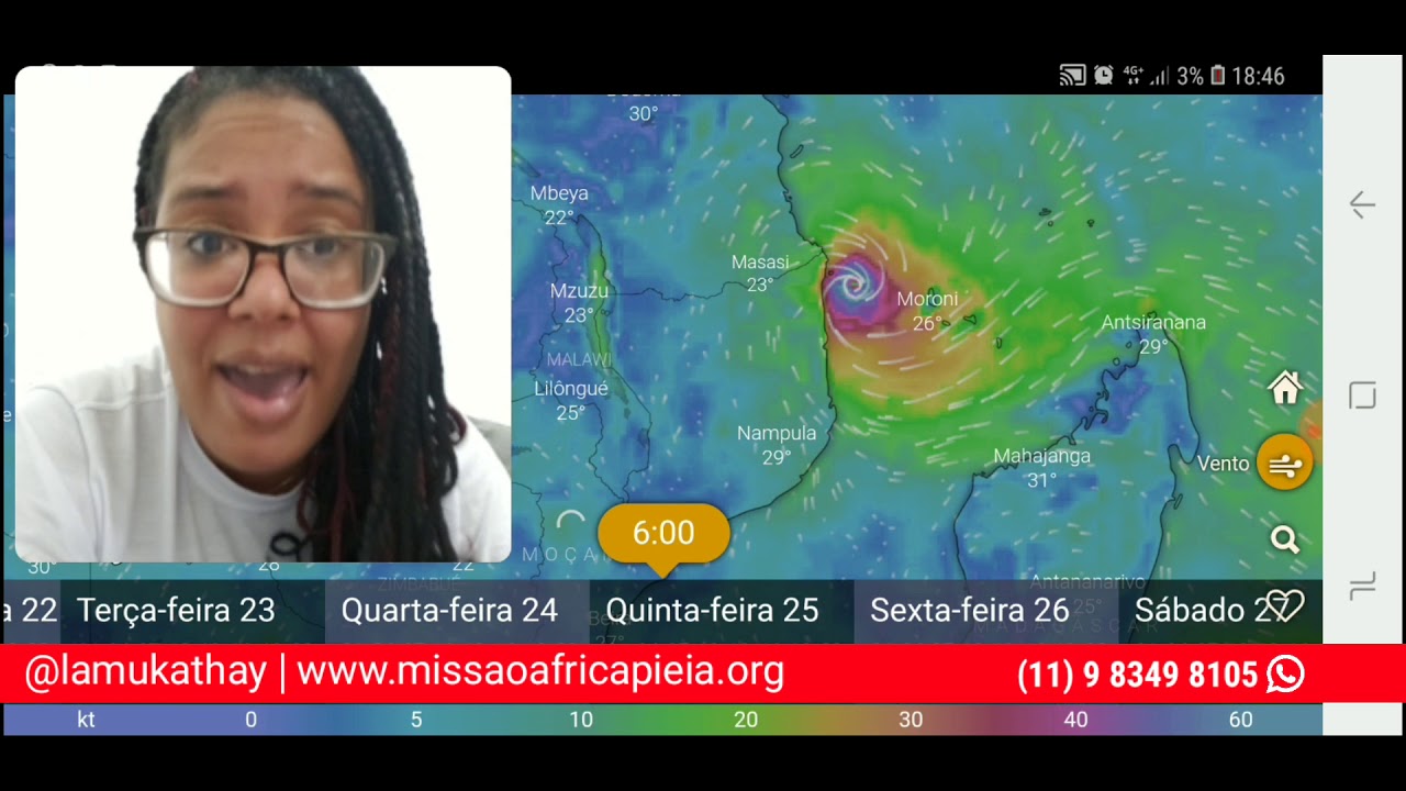 #URGENTE | NOVO CYCLONE poderá atingir #Moçambique nas próximas 72 horas |  #missaoafricapieia