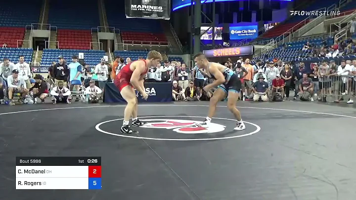 195 Lbs Semifinal - Camden McDanel, Ohio Vs Rylan ...