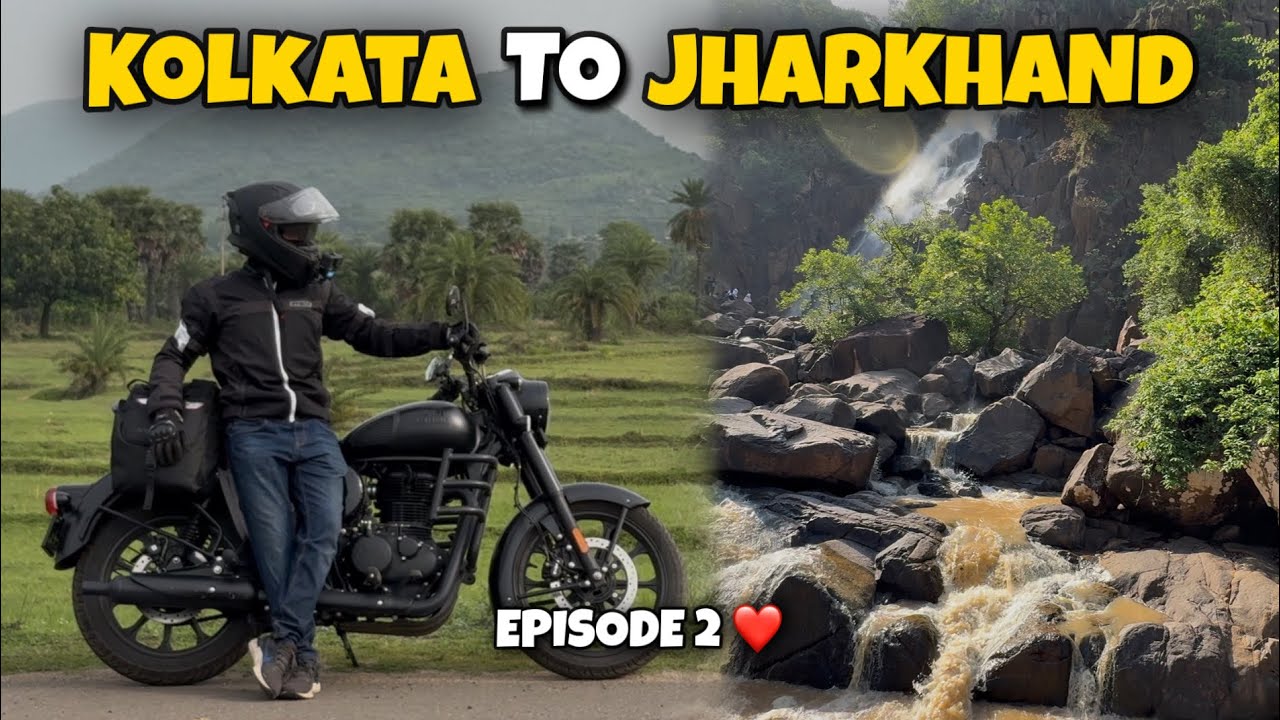 Kolkata to Jharkhand on Classic 350 ❤️| Royal Enfield Stealth black | Bike Trip ❤️| Episode - 2
