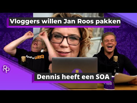 Vloggers boos op Jan Roos en willen zijn adres: 'Kom maar' | RoddelPraat