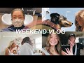 weekend vlog: getting my hair done, amazon packages, little sister goes to prom & more!