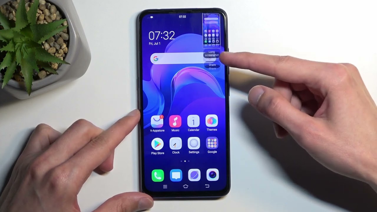 How to Take Screenshot on VIVO V15 Pro?