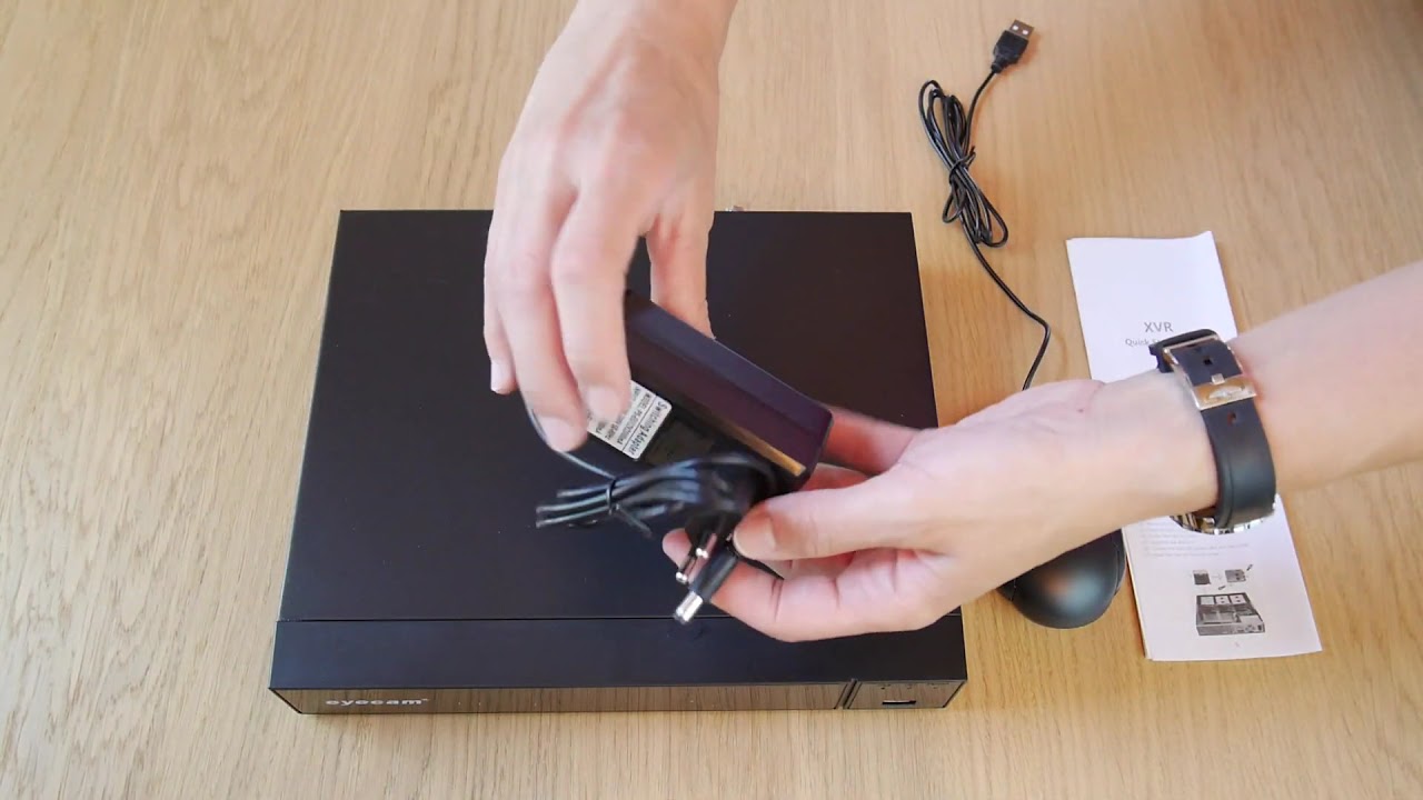 DVR 4 CANALE PENTABRID XVR 5MP EYECAM EC-XVR4115 - www.1cctv.ro