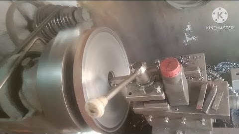 Boring turning operation in lathe machine #machineshop #lathemachine #engineering #latheoperator