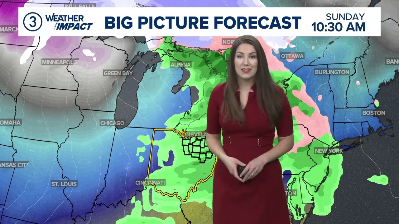 Cleveland and Northeast Ohio weather forecast: Snow showers ahead of warmer temperatures this week
