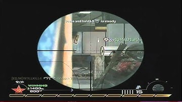 3 COD Clips from this morning 360 no scope, across map no scope, collateral