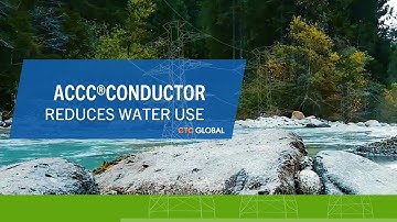 ACCC® Conductor Reduces Water Use
