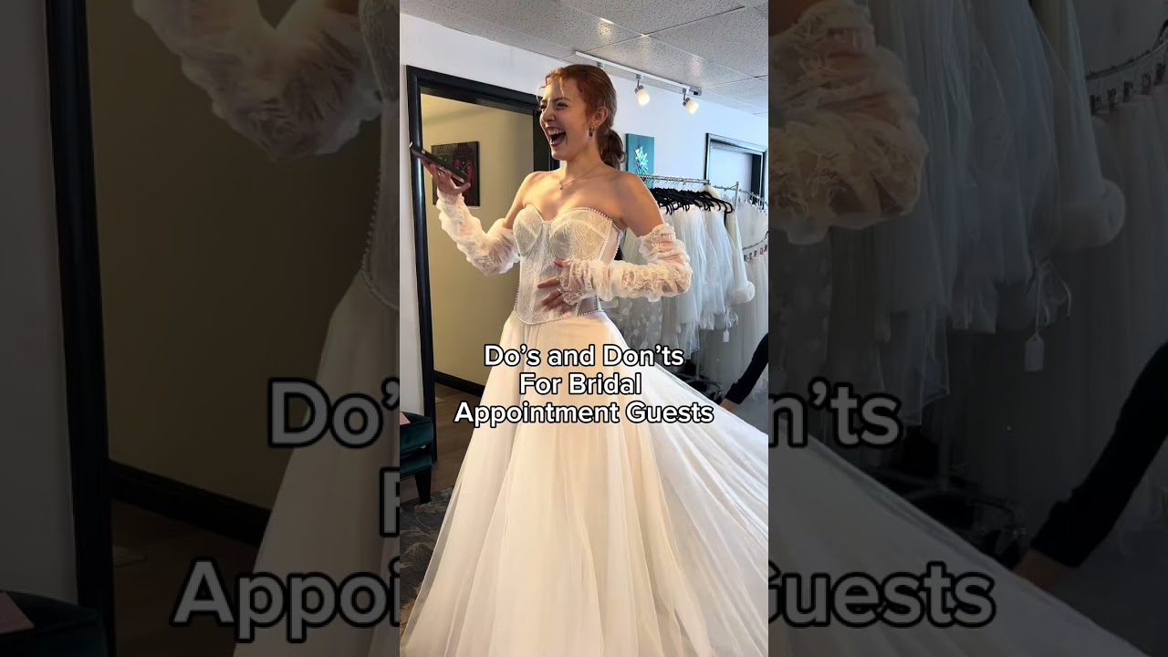 DON'T say these things at a bridal appointment, say this instead! 👀