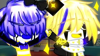 come home late📸✨||meme||Gacha club||Undertale Au||Sans Au💛✨🎊🎉💖💕||✨💛Bill x Error 404💙✨ship child