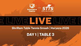 Day-1 | Table-3 | Shriram Table Tennis Smash | STTS | Powered By STUPA