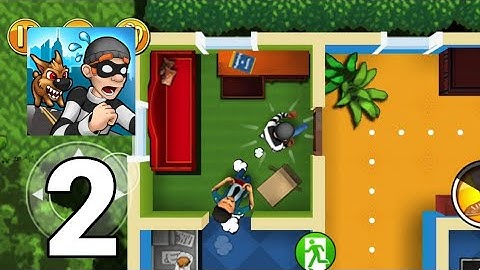 Robbery Bob - The Boss Thief Gameplay Tutorial Part 2 (iOS Android)