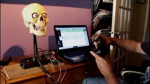 FrightProps 3 Axis Talking Skull Programming Overview