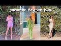 Summer Try-On Haul! | (with Princess Polly)