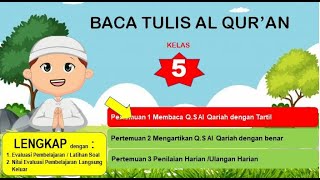 Mulok BTQ Kelas 5 Semester 2 || MEMBACA SURAT AL QARIAH || Mulok BTQ Kelas 5 Semester 2 || MEMBACA SURAT AL QARIAH ||