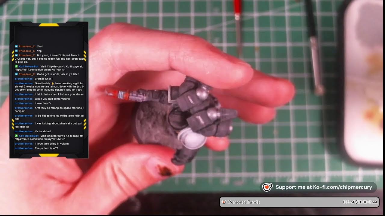 Thunder Hammer Thursday! | Mini Painting | Body Doubling