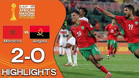 Morocco vs Angola (2-0) Highlights | CHAN Tournament