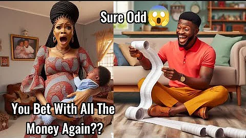 Lazy Husband Uses Wife Savings to Play Bet & Then... #africantales #folktales #story #takes