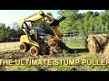 Funnest way to remove a tree stump!