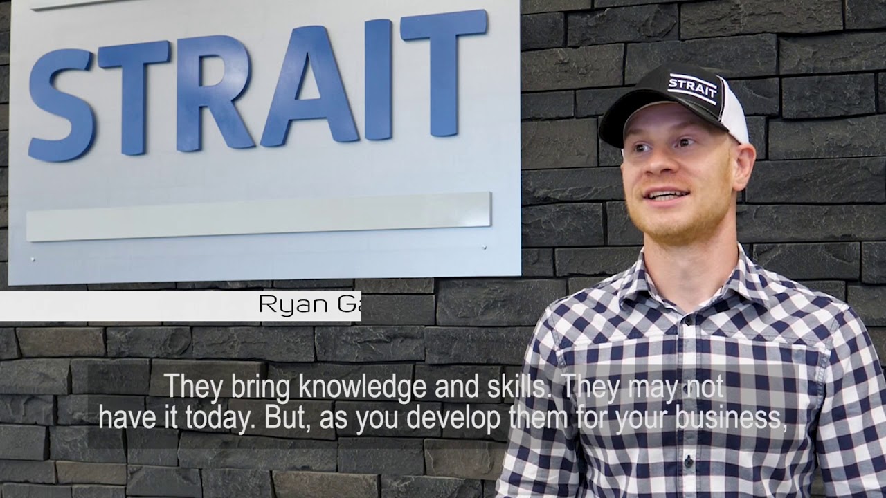 Ryan Gall Employer Champion: Ryan Gall of Strait Projects - YouTube