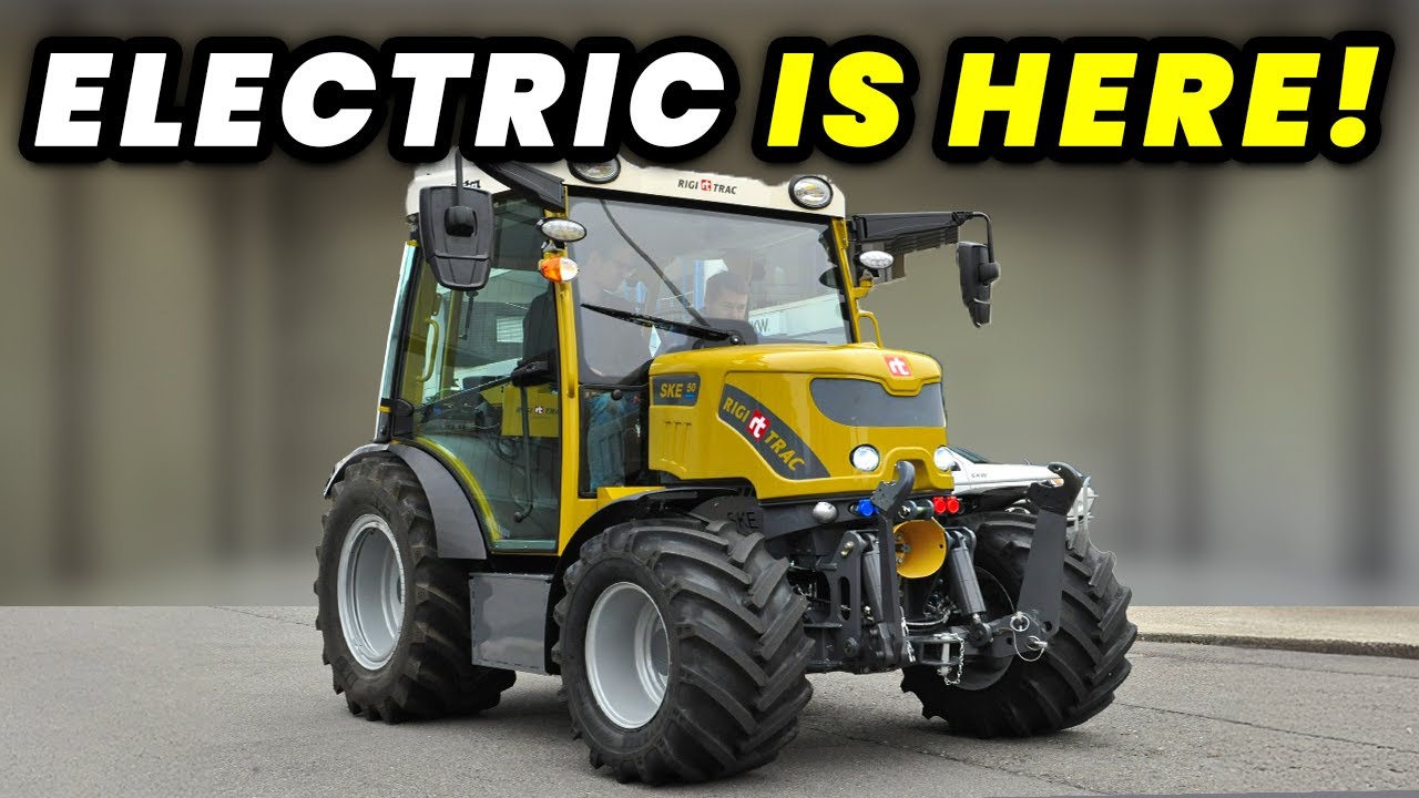 10 New Electric Tractors That Will Take Over!